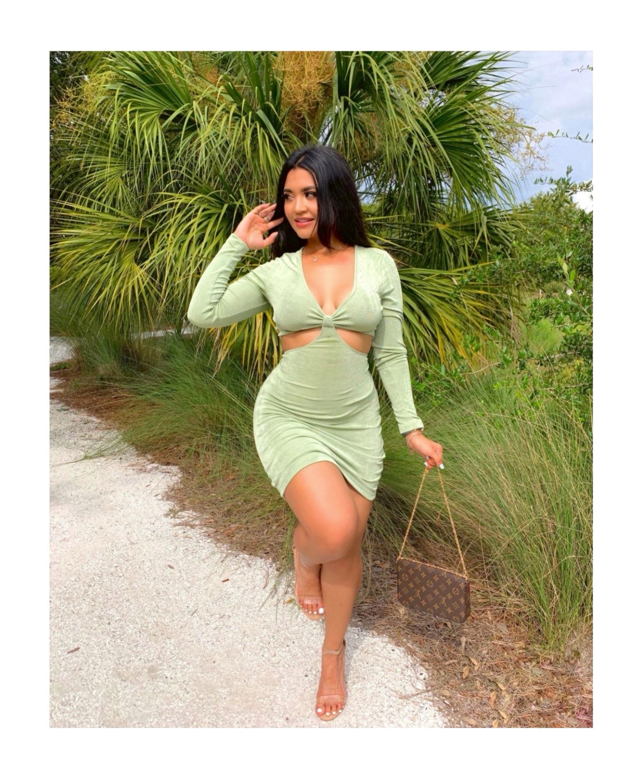 Amanda Slinky Backless Dress